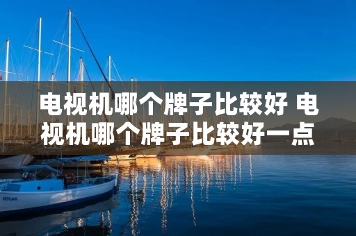 电视机哪个牌子比较好 电视机哪个牌子比较好一点
