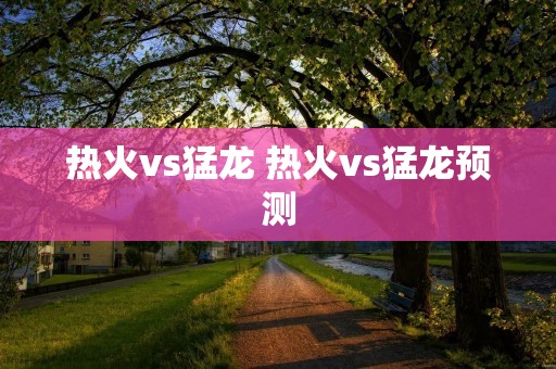 热火vs猛龙 热火vs猛龙预测 热火vs猛龙 热火vs猛龙预测