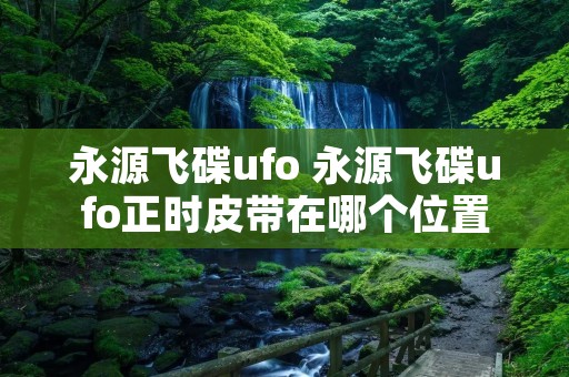 永源飞碟ufo 永源飞碟ufo正时皮带在哪个位置