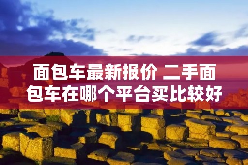 面包车最新报价 二手面包车在哪个平台买比较好