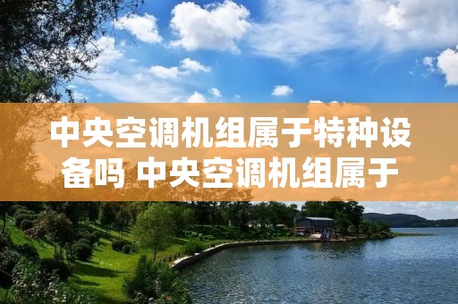 中央空调机组属于特种设备吗 中央空调机组属于特种设备吗为什么
