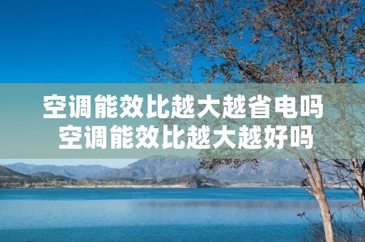 空调能效比越大越省电吗 空调能效比越大越好吗 空调能效比越大越省电吗 空调能效比越大越好吗