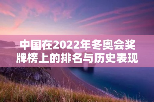 中国在2022年冬奥会奖牌榜上的排名与历史表现