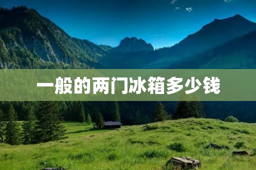 一般的两门冰箱多少钱 一般的两门冰箱多少钱