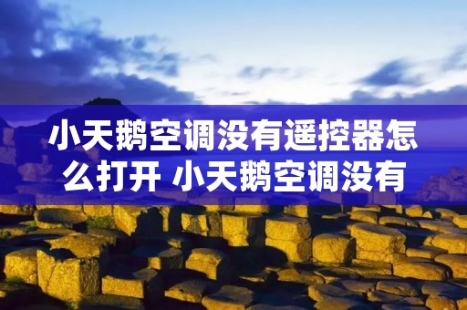 小天鹅空调没有遥控器怎么打开 小天鹅空调没有遥控器怎么打开空调 小天鹅空调没有遥控器怎么打开 小天鹅空调没有遥控器怎么打开空调