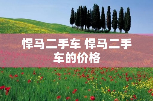 悍马二手车 悍马二手车的价格 悍马二手车 悍马二手车的价格