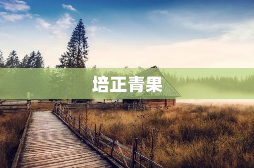 培正青果:传承千年的文化瑰宝