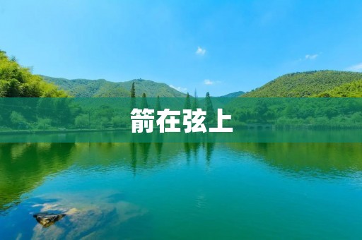 箭在弦上:迎接挑战与机遇的时刻
