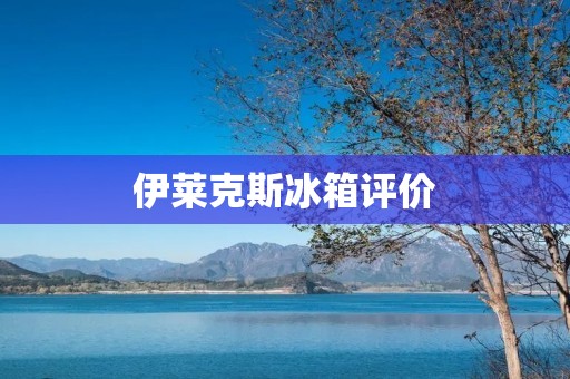伊莱克斯冰箱评价:高品质与出色性能的完美结合 伊莱克斯冰箱评价:高品质与出色性能的完美结合
