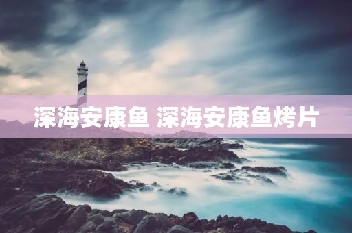 深海安康鱼 深海安康鱼烤片 深海安康鱼 深海安康鱼烤片