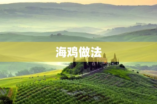 海鸡做法：美味佳肴的制作秘诀