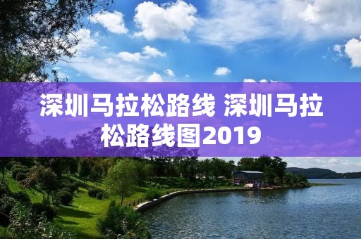 深圳马拉松路线 深圳马拉松路线图2019
