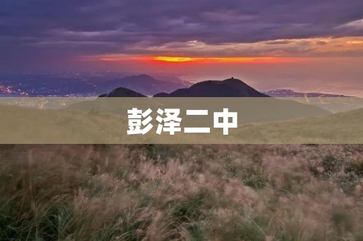 彭泽二中:培养优秀人才的摇篮