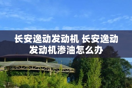 长安逸动发动机 长安逸动发动机渗油怎么办