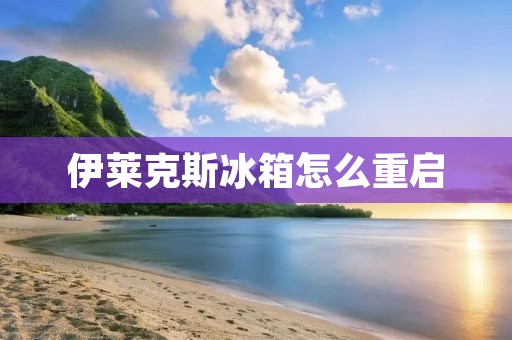 伊莱克斯冰箱怎么重启