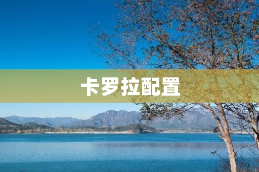 卡罗拉配置:豪华配置,尽显品质与科技 卡罗拉配置:豪华配置,尽显品质与科技