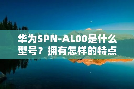 华为SPN-AL00是什么型号?拥有怎样的特点和功能?