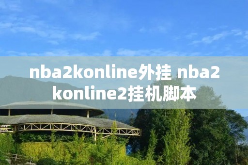 nba2konline外挂 nba2konline2挂机脚本