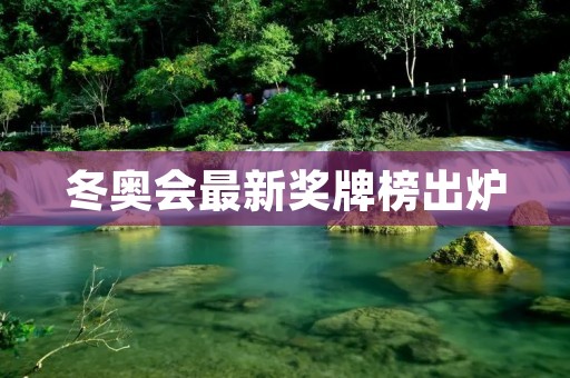 冬奥会最新奖牌榜出炉：挪威队领先，中国队表现亮眼