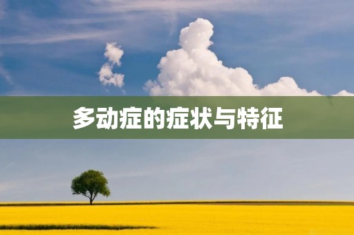 多动症的症状与特征