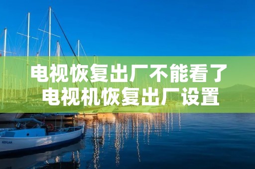 电视恢复出厂不能看了 电视机恢复出厂设置没反应