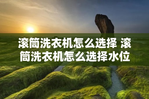 滚筒洗衣机怎么选择 滚筒洗衣机怎么选择水位 滚筒洗衣机怎么选择 滚筒洗衣机怎么选择水位