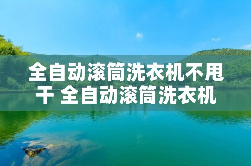 全自动滚筒洗衣机不甩干 全自动滚筒洗衣机不甩干的原因 全自动滚筒洗衣机不甩干 全自动滚筒洗衣机不甩干的原因