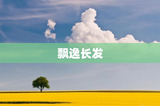 飘逸长发：自信女性的标志