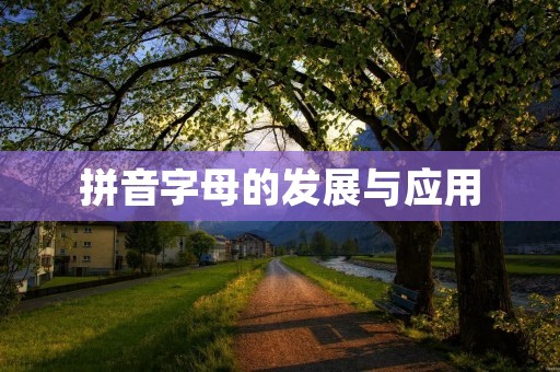 拼音字母的发展与应用