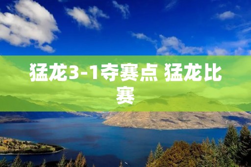 猛龙3-1夺赛点 猛龙比赛