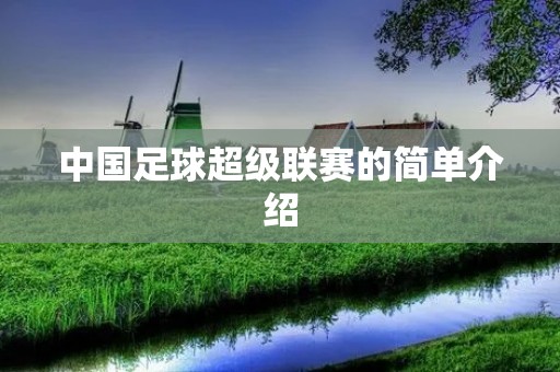 中国足球超级联赛的简单介绍