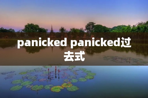 panicked panicked过去式