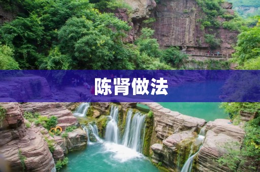 陈肾做法:口感鲜美,营养丰富的家常菜品 陈肾做法:口感鲜美,营养丰富的家常菜品