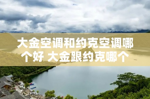 大金空调和约克空调哪个好 大金跟约克哪个更好 大金空调和约克空调哪个好 大金跟约克哪个更好