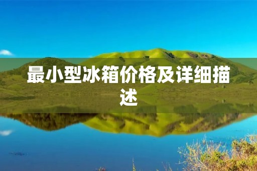 最小型冰箱价格及详细描述