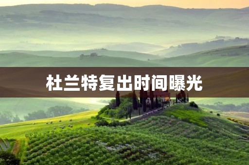 杜兰特复出时间曝光:NBA球迷期待着他的回归 杜兰特复出时间曝光:NBA球迷期待着他的回归