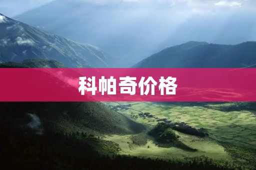 科帕奇价格：高性价比的家用SUV选择