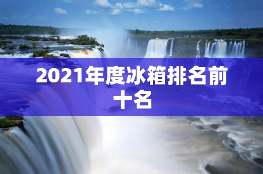2021年度冰箱排名前十名:性能与设计兼具的顶级冰箱推荐 2021年度冰箱排名前十名:性能与设计兼具的顶级冰箱推荐