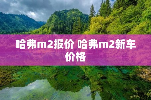 哈弗m2报价 哈弗m2新车价格 哈弗m2报价 哈弗m2新车价格