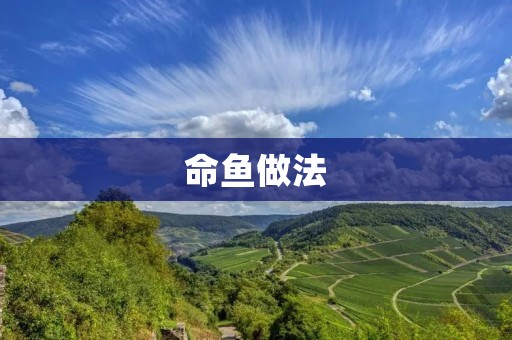 命鱼做法:口感鲜嫩,营养丰富的美味佳肴 命鱼做法:口感鲜嫩,营养丰富的美味佳肴