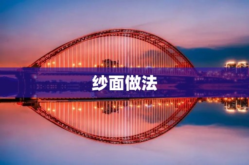 纱面做法:简单易学的美味佳肴 纱面做法:简单易学的美味佳肴