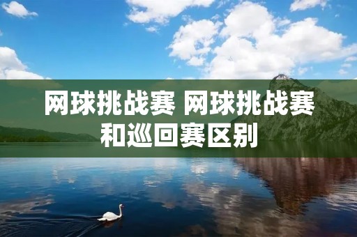 网球挑战赛 网球挑战赛和巡回赛区别