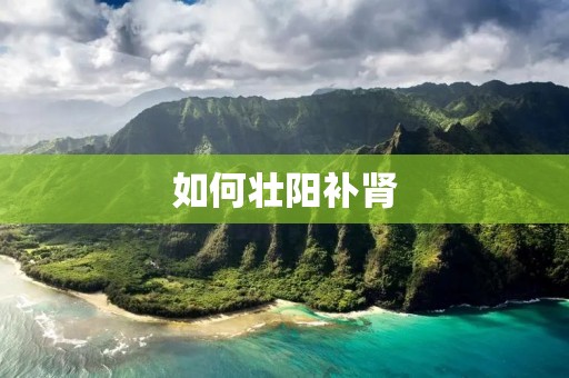 如何壮阳补肾:解除男性性功能障碍的终极指南