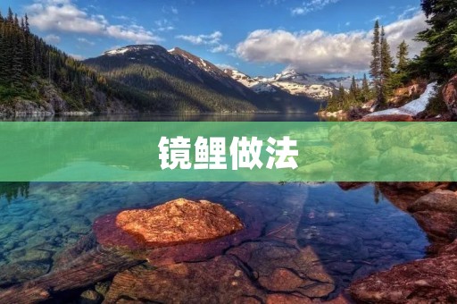 镜鲤做法:一道美味可口的创意菜 镜鲤做法:一道美味可口的创意菜