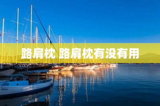 路肩枕 路肩枕有没有用 路肩枕 路肩枕有没有用