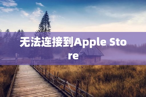 无法连接到Apple Store:解决方法