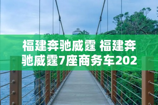 福建奔驰威霆 福建奔驰威霆7座商务车2022款价格