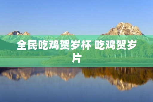 全民吃鸡贺岁杯 吃鸡贺岁片