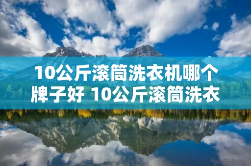 10公斤滚筒洗衣机哪个牌子好 10公斤滚筒洗衣机推荐榜 10公斤滚筒洗衣机哪个牌子好 10公斤滚筒洗衣机推荐榜