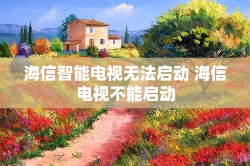 海信智能电视无法启动 海信电视不能启动 海信智能电视无法启动 海信电视不能启动